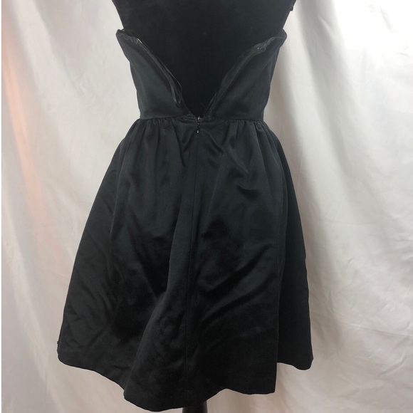REBECCA TAYLOR Strapless Black Cocktail Dress - Picture 5 of 6